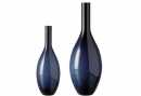 Dekovase Beauty bauchig blau mittel