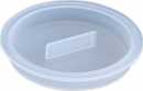 Vielzweckdeckel mittel Kunststoff transparent milchig