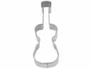 Keksausstecher Ausstecher Violine 7 cm Weißblech