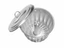 Wasserbadform mit Deckel 15 cm ca. 1,2 ltr. Aluminium