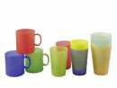 Trinkbecher Kunststoff 0,4 ltr. transluzente Farben