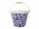 Dekoeimer Zinkeimer blue blossom 9 ltr.