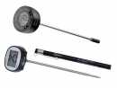 Digitales Bratenthermometer Edelstahl von minus 45 bis...