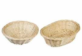 As-Korbwaren Weidenbrotk�rbe 29 cm Vollweide