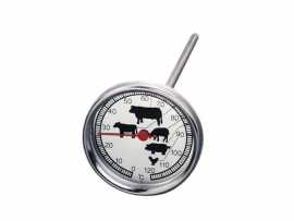 Bratenthermometer Kernthermomether analog Edelstahl