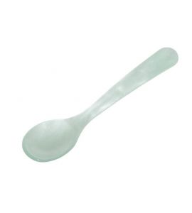 Eierl�ffel Acryl apfelgr�n perlmuttfarbig 12,5 cm Heim und...