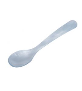 Eierl�ffel Acryl aqua perlmuttfarbig 12,5 cm Heim und S�hne