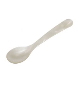 Eierl�ffel Acryl creme perlmuttfarbig 12,5 cm Heim und S�hne