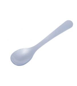 Eierl�ffel Acryl hellblau perlmuttfarbig 12,5 cm Heim und S�hne
