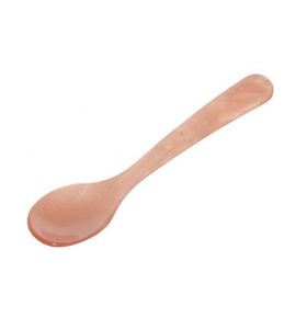 Eierl�ffel Acryl lachs perlmuttfarbig 12,5 cm Heim und S�hne
