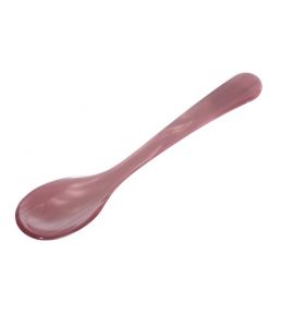 Eierl�ffel Acryl malve perlmuttfarbig 12,5 cm Heim und S�hne