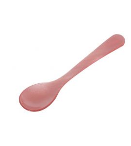 Eierl�ffel Acryl rosa perlmuttfarbig 12,5 cm Heim und S�hne