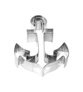 Keksausstecher Ausstechform Anker Edelstahl 11 cm Birkmann