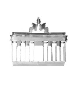 Keksausstecher Ausstechform Brandenburger Tor Edelstahl 8,5 cm Birkmann