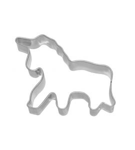 Keksausstecher Ausstechform Einhorn Wei�blech 8 cm Birkmann