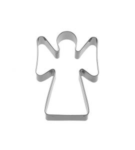 Keksausstecher Ausstechform Engel Edelstahl 10 cm Birkmann