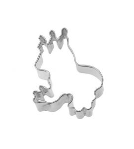 Keksausstecher Ausstechform Froschk�nig Edelstahl 6,5 cm Birkmann