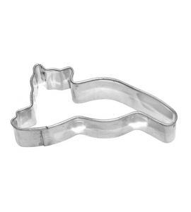 Keksausstecher Ausstechform Katze, liegend Wei�blech 7 cm Birkmann