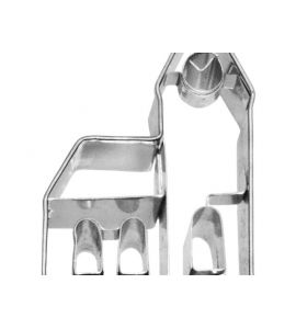 Keksausstecher Ausstechform Kirche Edelstahl 6 cm Birkmann