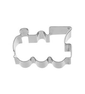 Keksausstecher Ausstechform Lokomotive Wei�blech 7 cm Birkmann