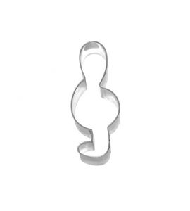 Keksausstecher Ausstechform Notenschl�ssel Wei�blech 9,5 cm...