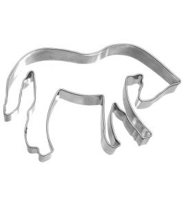 Keksausstecher Ausstechform Pferd in Kompliment Edelstahl 11 cm Birkmann
