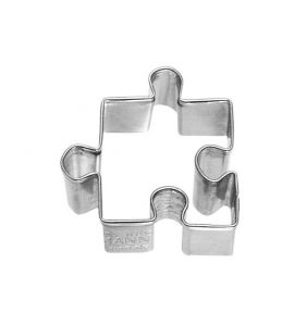 Keksausstecher Ausstechform Puzzleteil Edelstahl 4 cm Birkmann