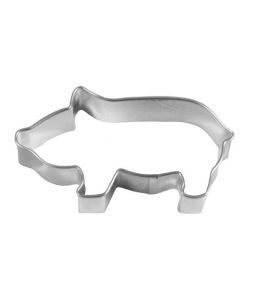 Keksausstecher Ausstechform Schwein Edelstahl 7,5 cm Birkmann