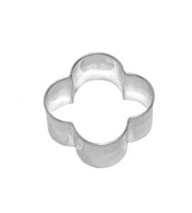 Keksausstecher Mini-Ausstechform Blume Wei�blech 2,5 cm Birkmann