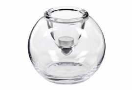 Kugelvase Boccia Leonardo mit Einsatz 19 cm