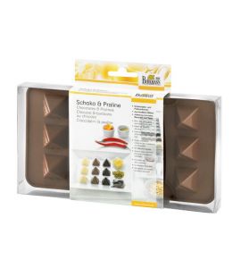 Schokoladenform Pralinenform Pyramide Silikon Birkmann