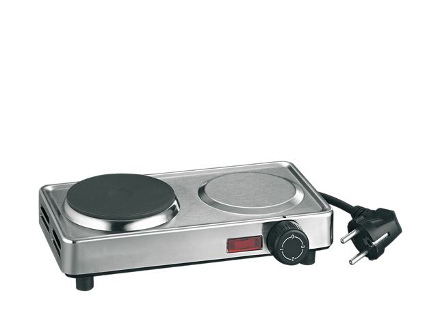 Cilio Minikochplatte mit Automatik-Herdplatte 9 cm