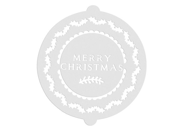 Kuchenschablonen Tortenschablonen Deko-Schablonen 8 Stk. Sweetly Does