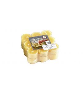 18 Teelichte 6 Std. gelb