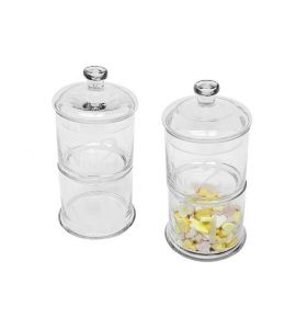 2SZ Glasdose No.1,2 13x27cm