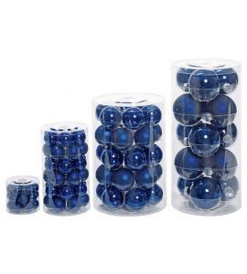 24St. Glaskugel dkl.blau ø2,5c