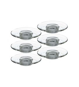 6er-Set Rastal Untertasse aus Glas für Kenia Slim...