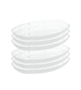 6er Set Servierschale Dessertschale Luminarc Blatt...