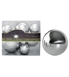 7Sz Edelstahlkugeln 4+6+8cm
