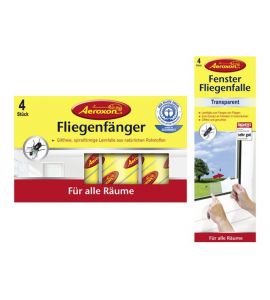 Aeroxon Fliegenfänger 4er