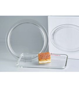 Astoria Tortenplatte rund 31,5 cm Glas