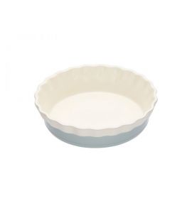 Auflaufform Pie-Form Keramik rund 20 cm