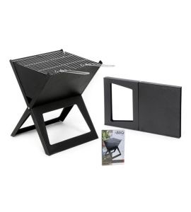 BBQ-Grill klappbar schwarz