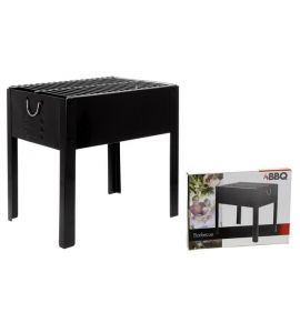 BBQ-Grill schwarz 36x24cm