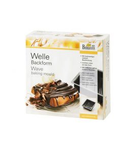 Backform Motivbackform Welle 20x20x6 cm 2000 ml Birkmann