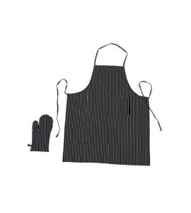 Backofenhandschuh 17x33 cm schwarz