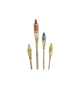 Bambusfackel bunt H120cm