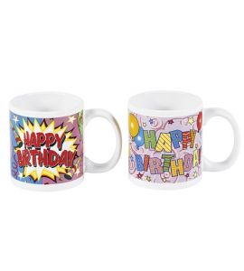 Becher Happy Birthday