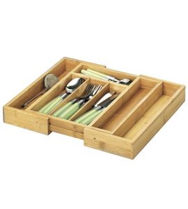 Besteckkasten Bamboo ausziehba