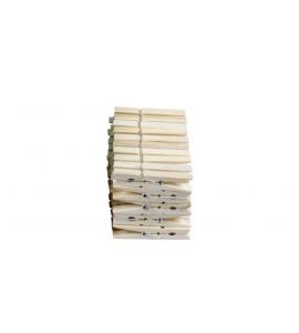 Beutel Wäscheklammern Holz 50er-Set